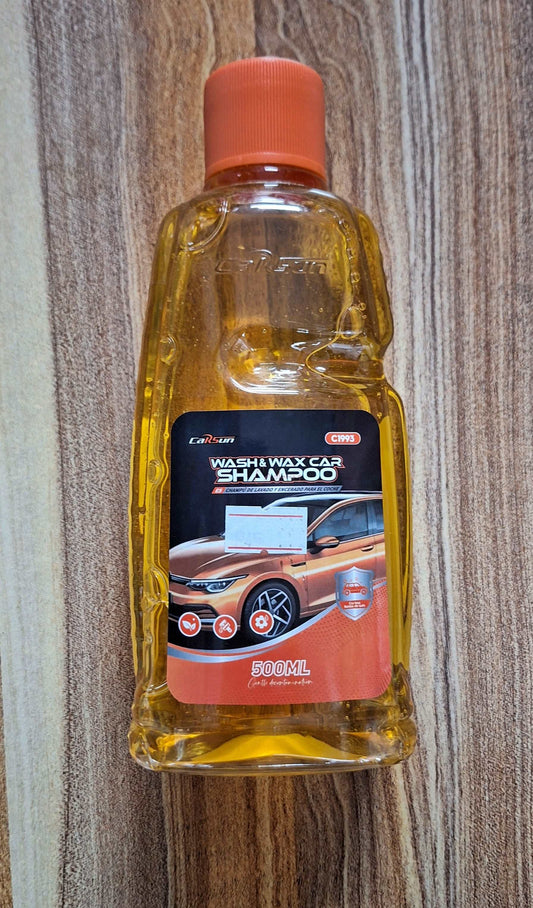 Wash & Wax Car Shampoo