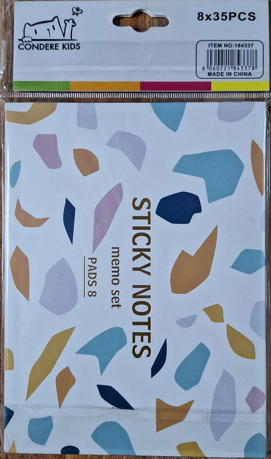 Sticky Notes - Memo Set (8x35pcs)