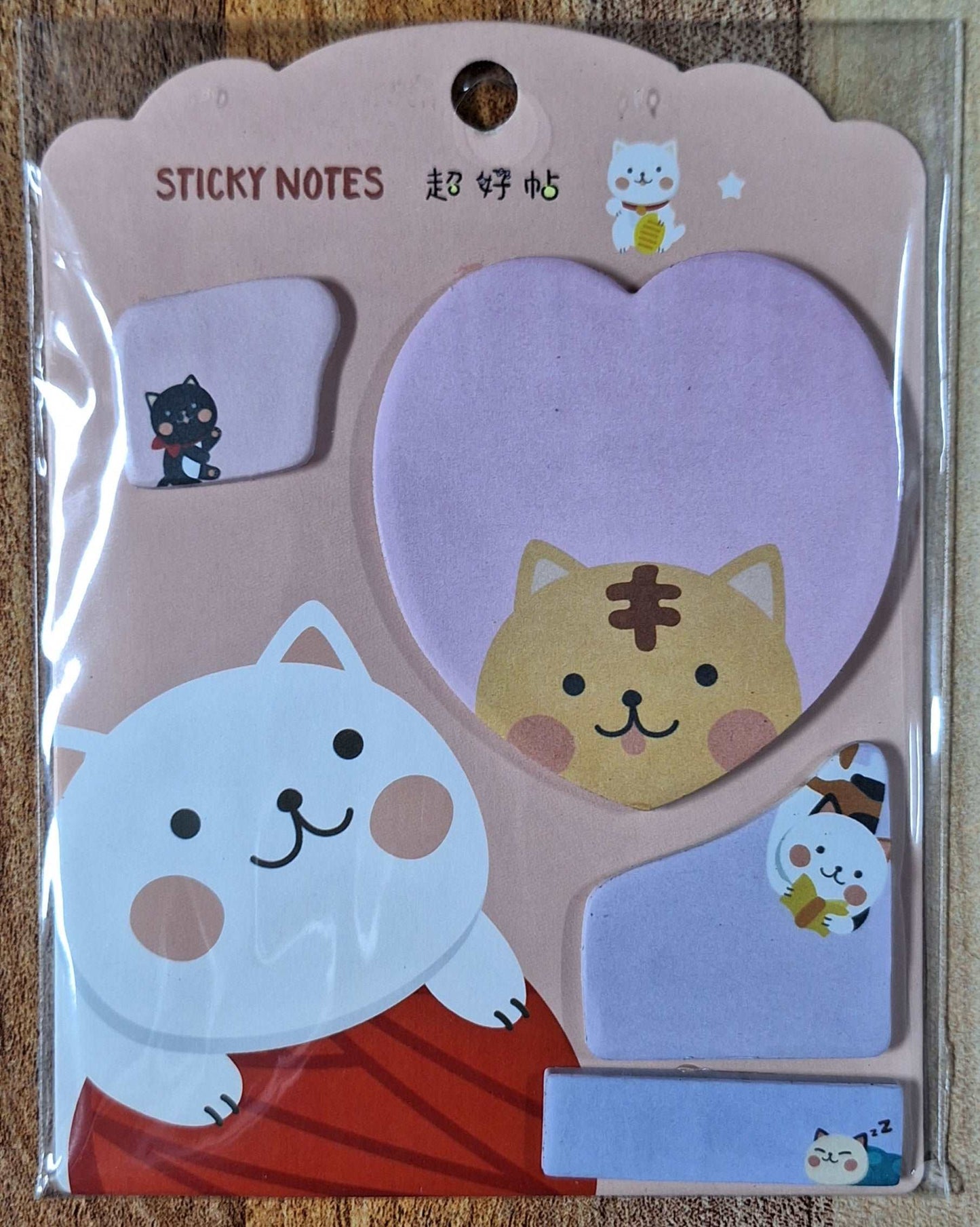 Cat Themed Sticky Notes (107mmx142mm)