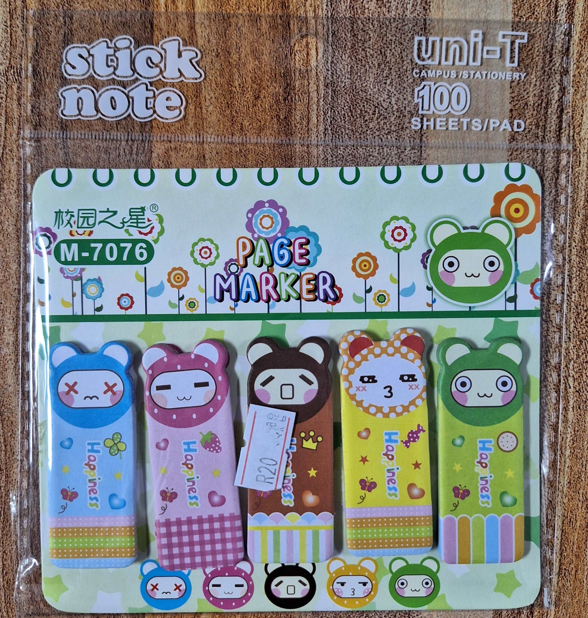 Page Marker Sticky Note