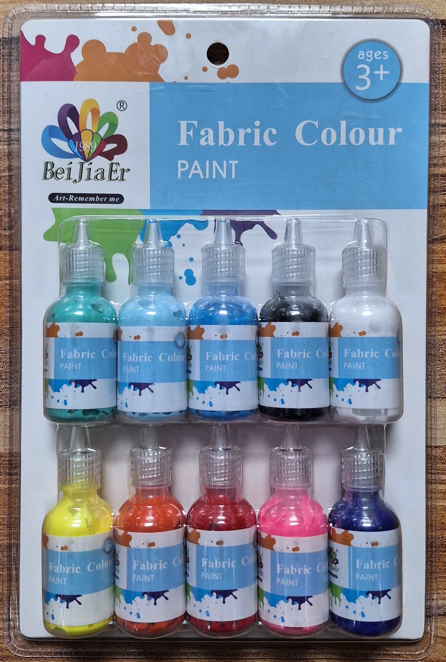 Multicolour Fabric Paint