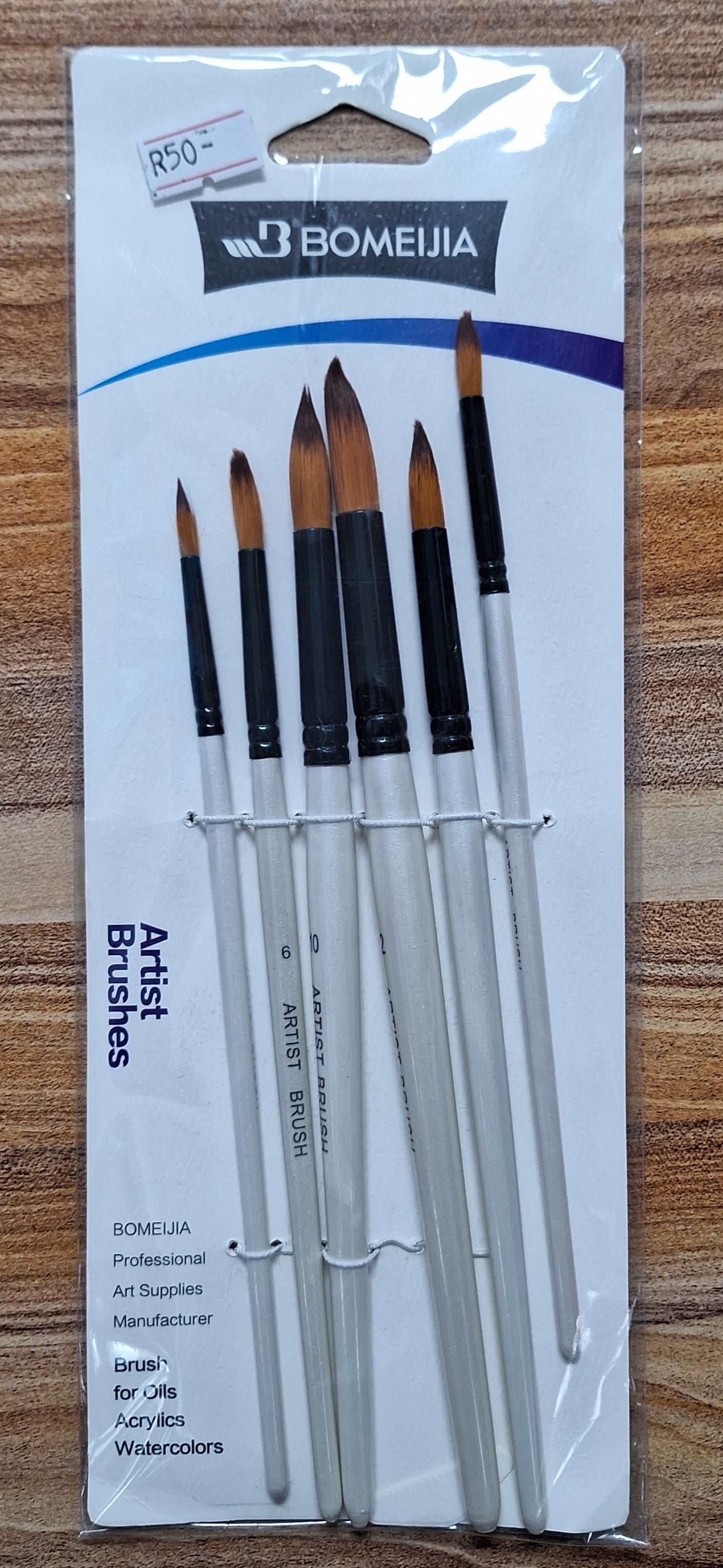 6pc Art Brushes