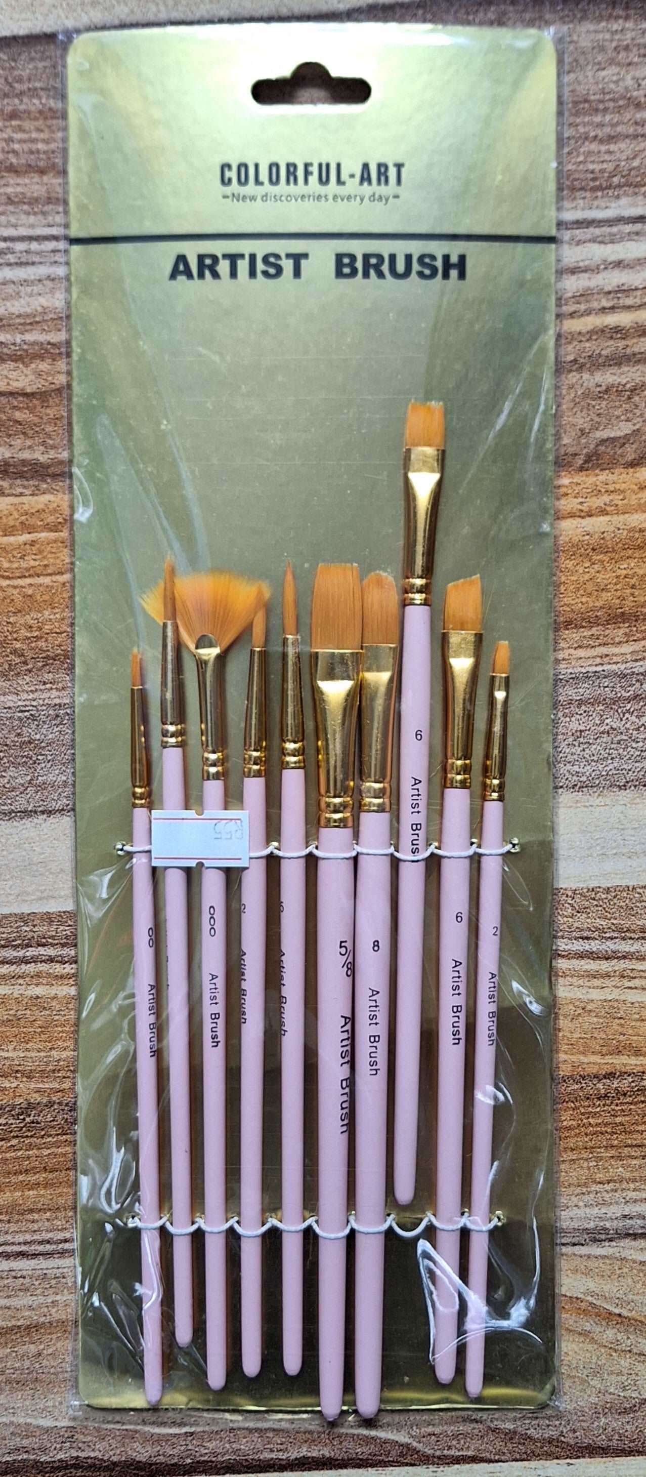 10pc Art Brushes