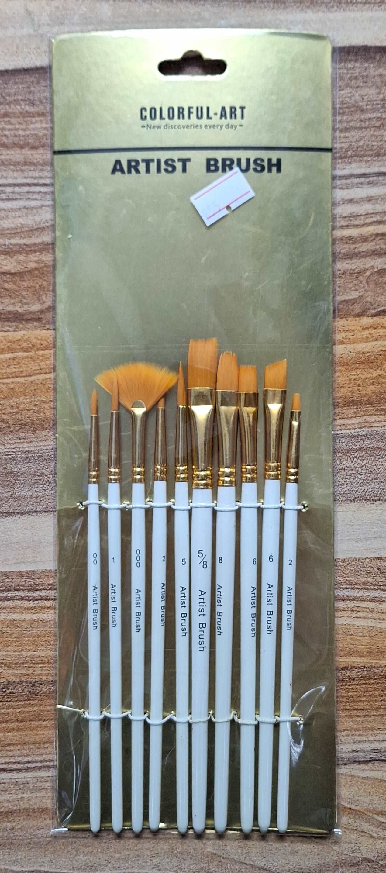 10pc Art Brushes