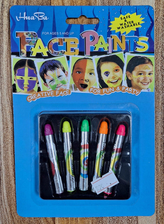 5pc Face Paint Set