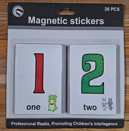 Magnetic Numbers Stickers