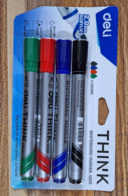 Multicolored White Board Markers 2.0mm Acrylic