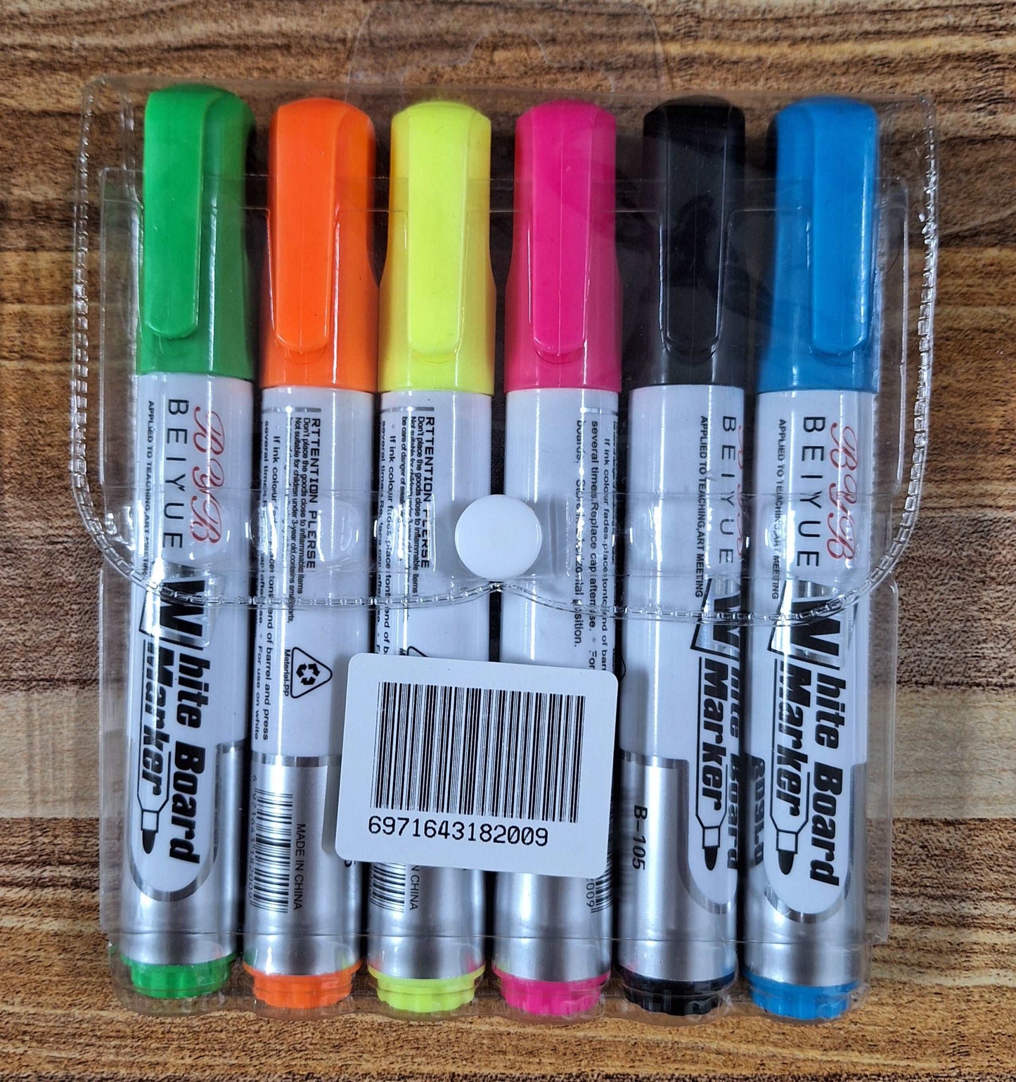 6pc White Board Markers