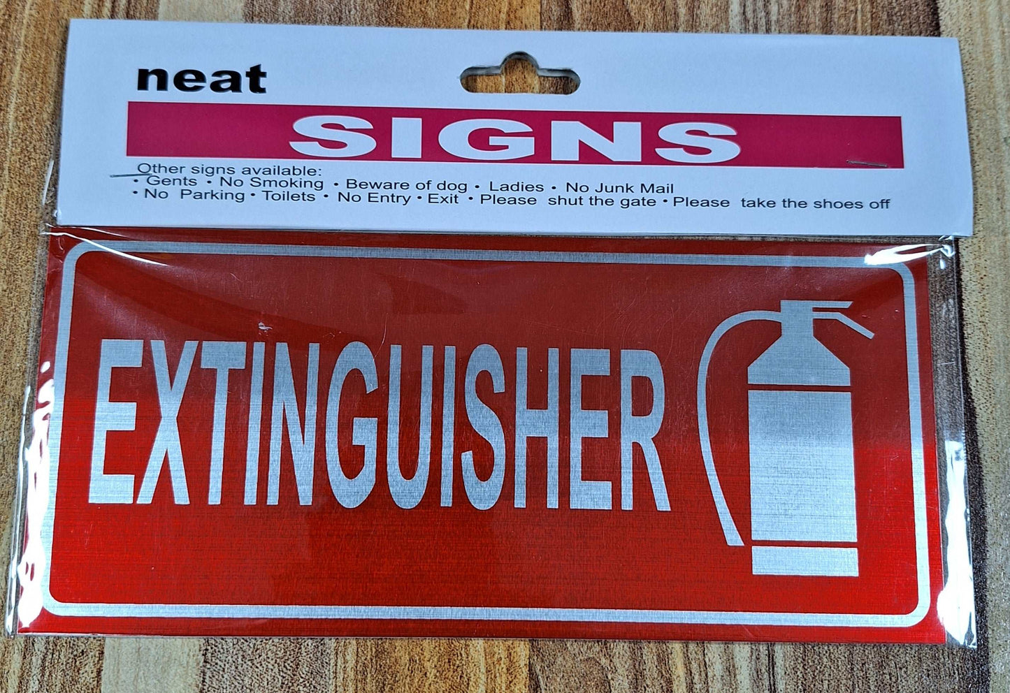 Extinguisher Metal Sign