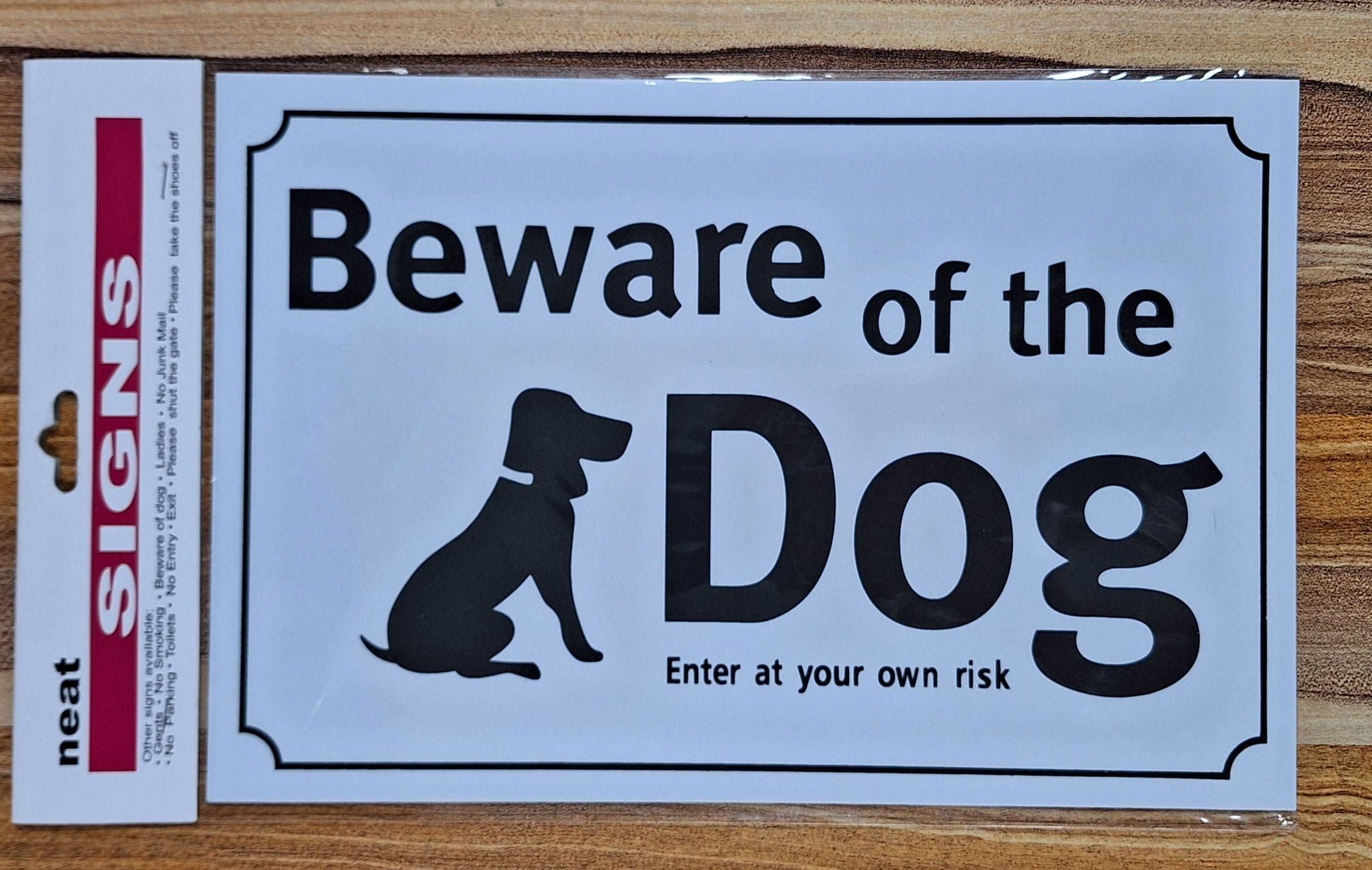 Beware of the Dog Sign