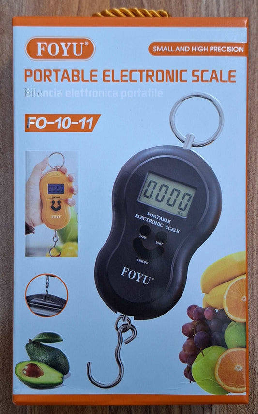 FOYU Portable Electronic Scale - Black