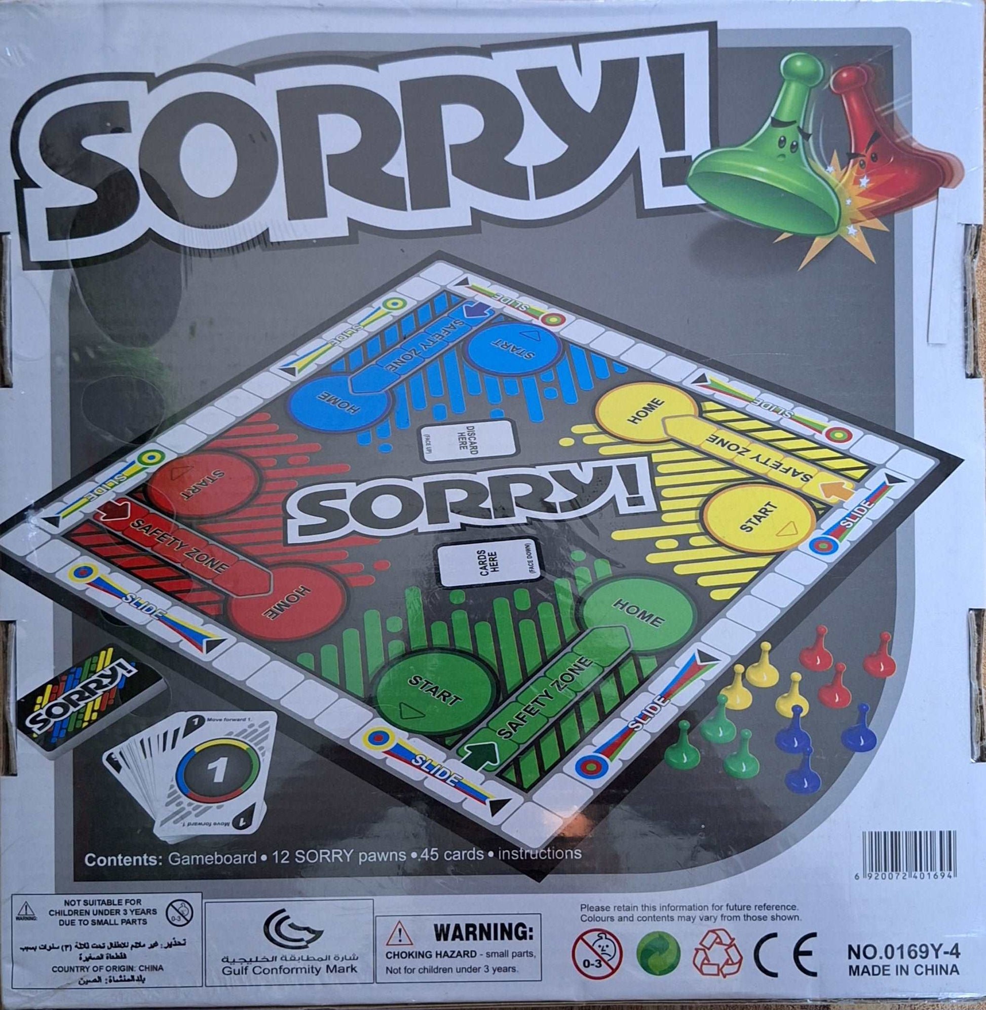 Sorry! Boardgame
