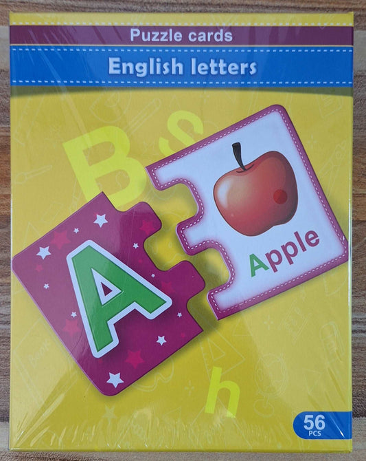 Puzzle Cards - English Letters