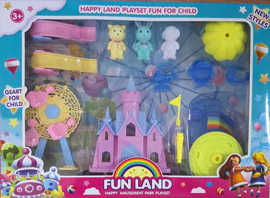 Fun Land - Happy Amusement Park Playset