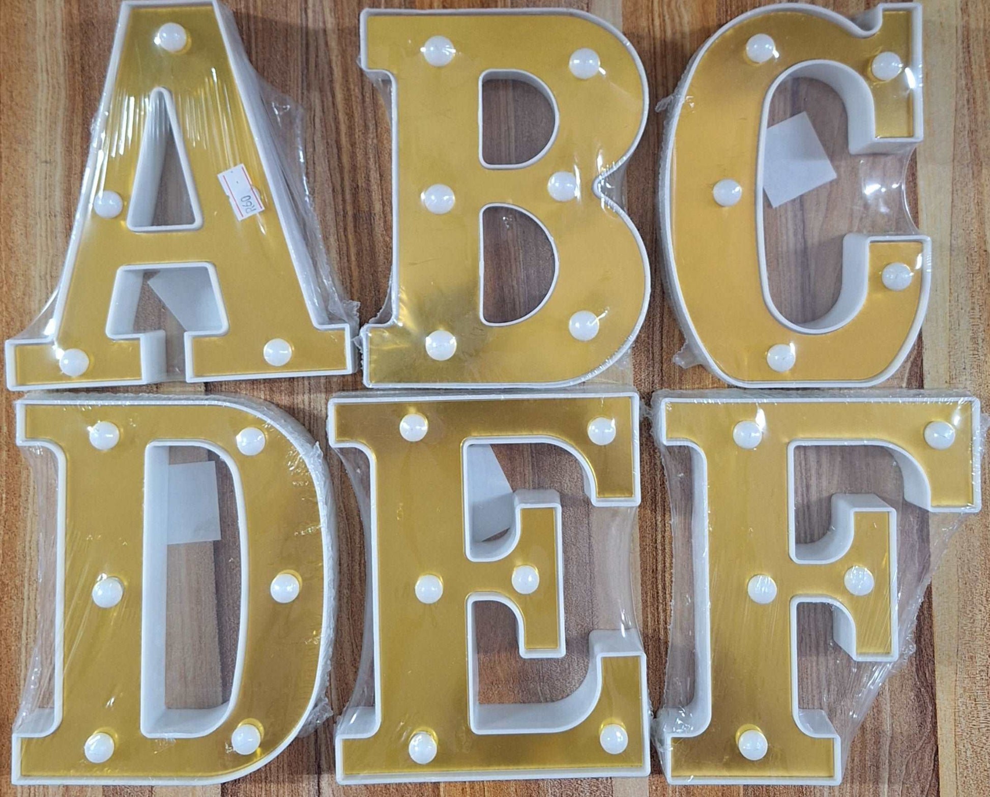 Decorative Letters That Light Up