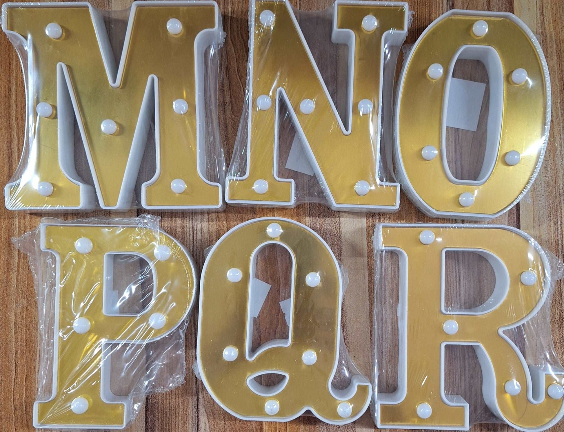 Decorative Letters That Light Up