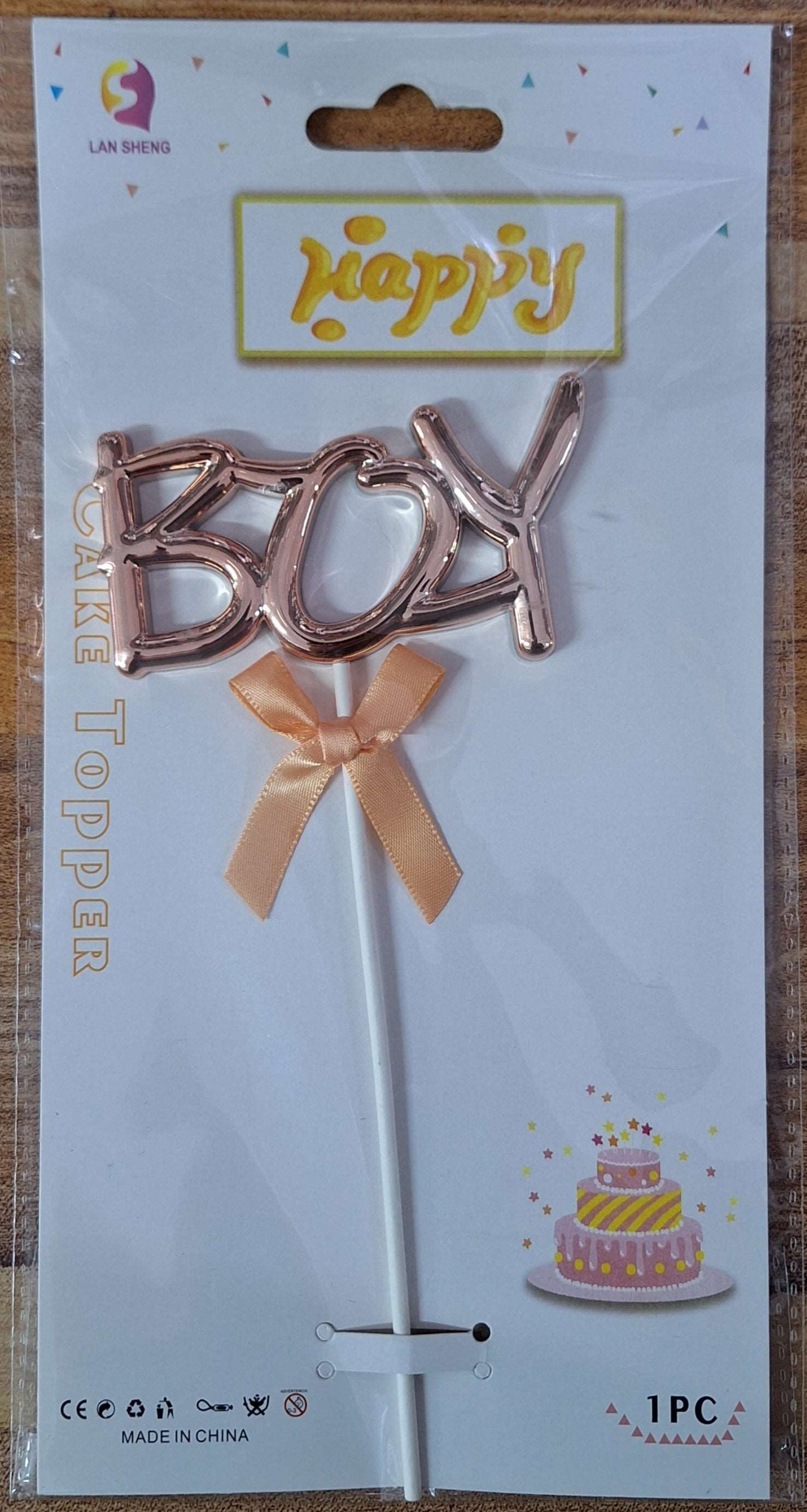 Bronze Cake Topper