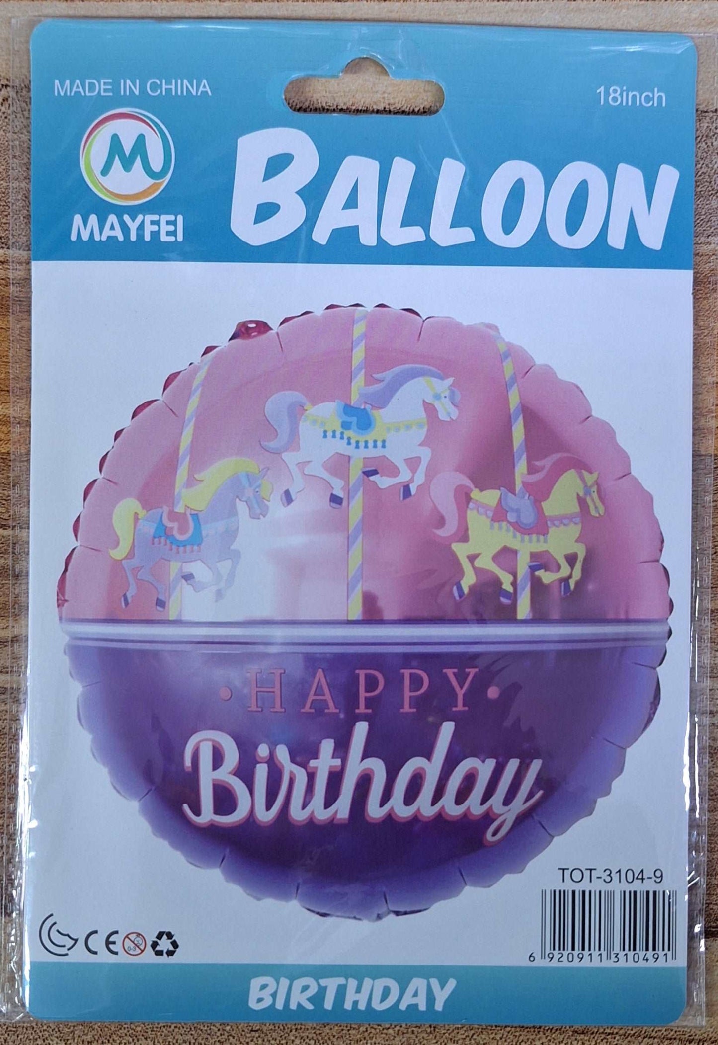 Happy Birthday, Foil Balloon