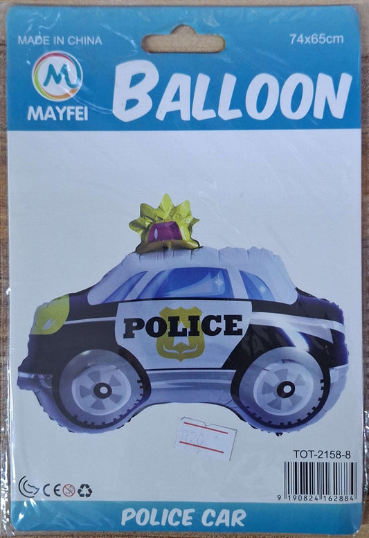 Police Car Foil Balloon