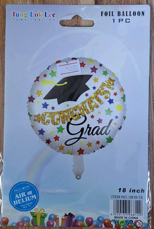 Congrats, Grad Foil Balloon