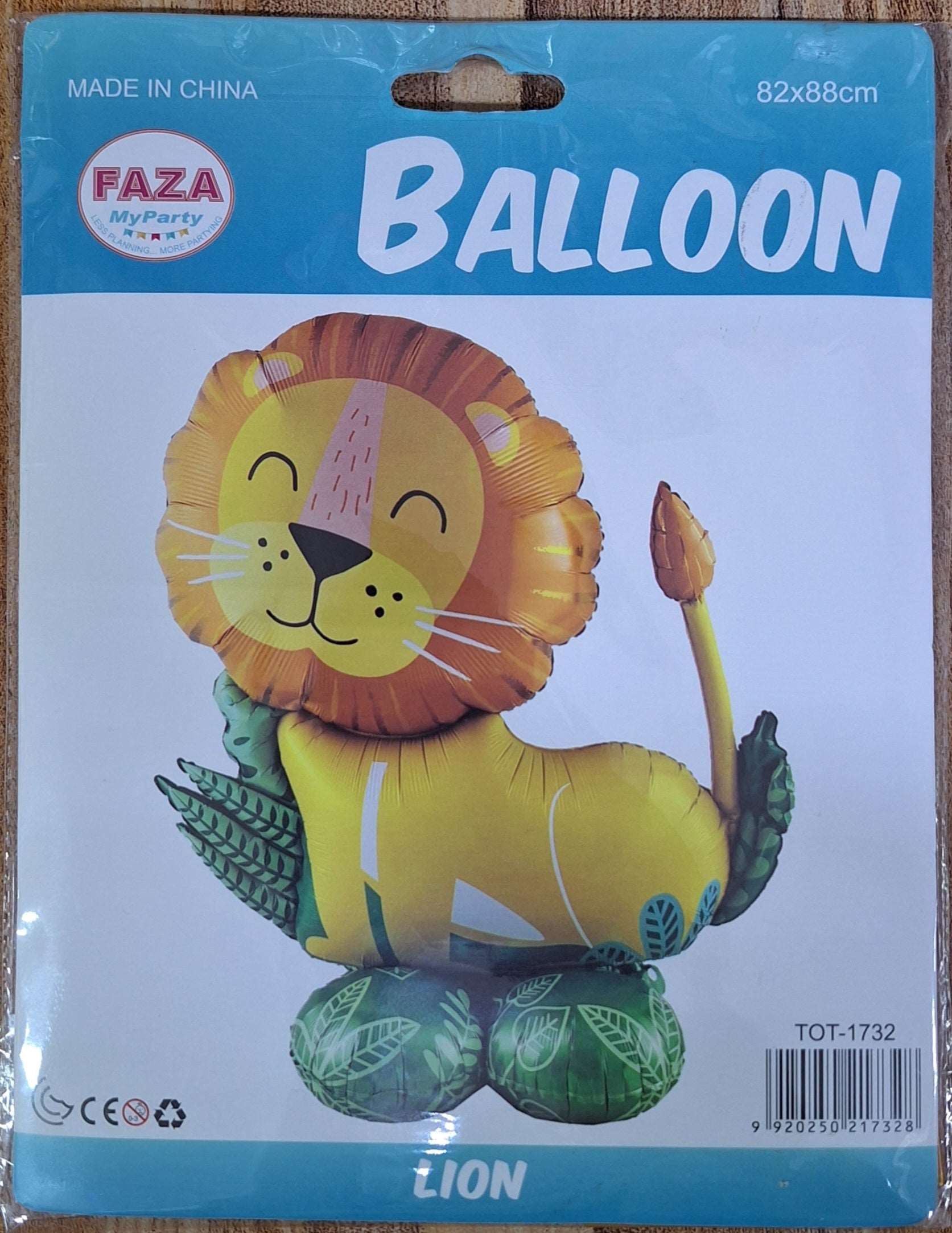 Lion Themed Foil Balloon