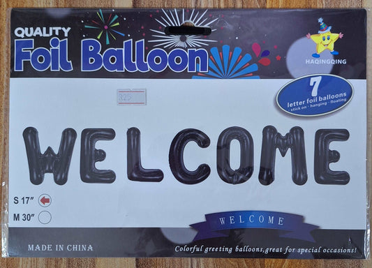 Welcome Foil Balloons