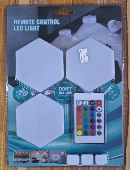 Remote Control 6" RGB LED Light