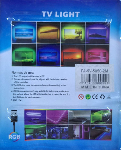 2m RGB TV Light (USB)