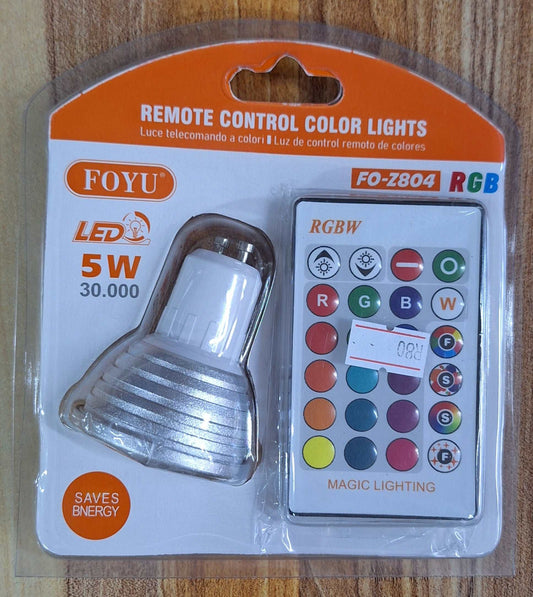 FOYU LED GU10 5w RGB Downlight