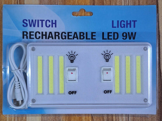 Switch Light Rechargeable LED 9W Light