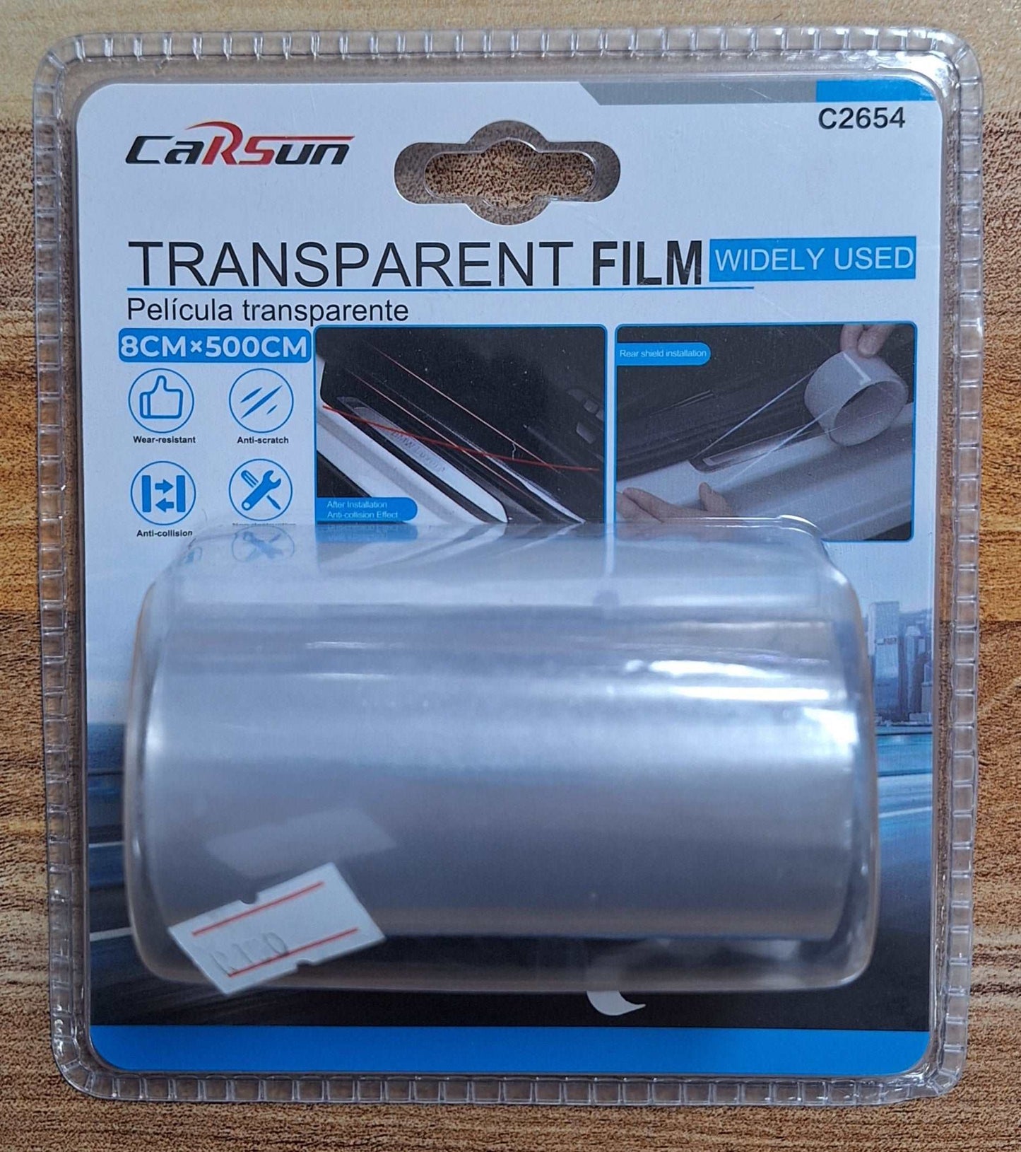 DIY Transparent Flim Designed to Prevent Scratches