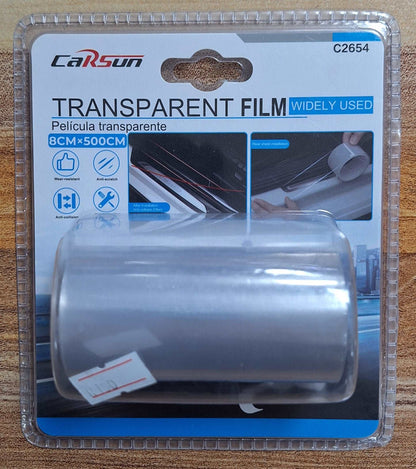 DIY Transparent Flim Designed to Prevent Scratches