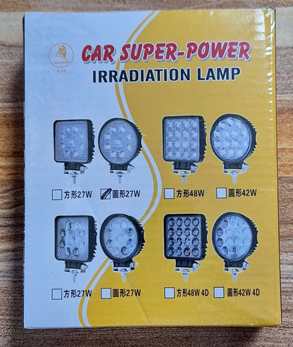 27w LED Work Light For Vehicles