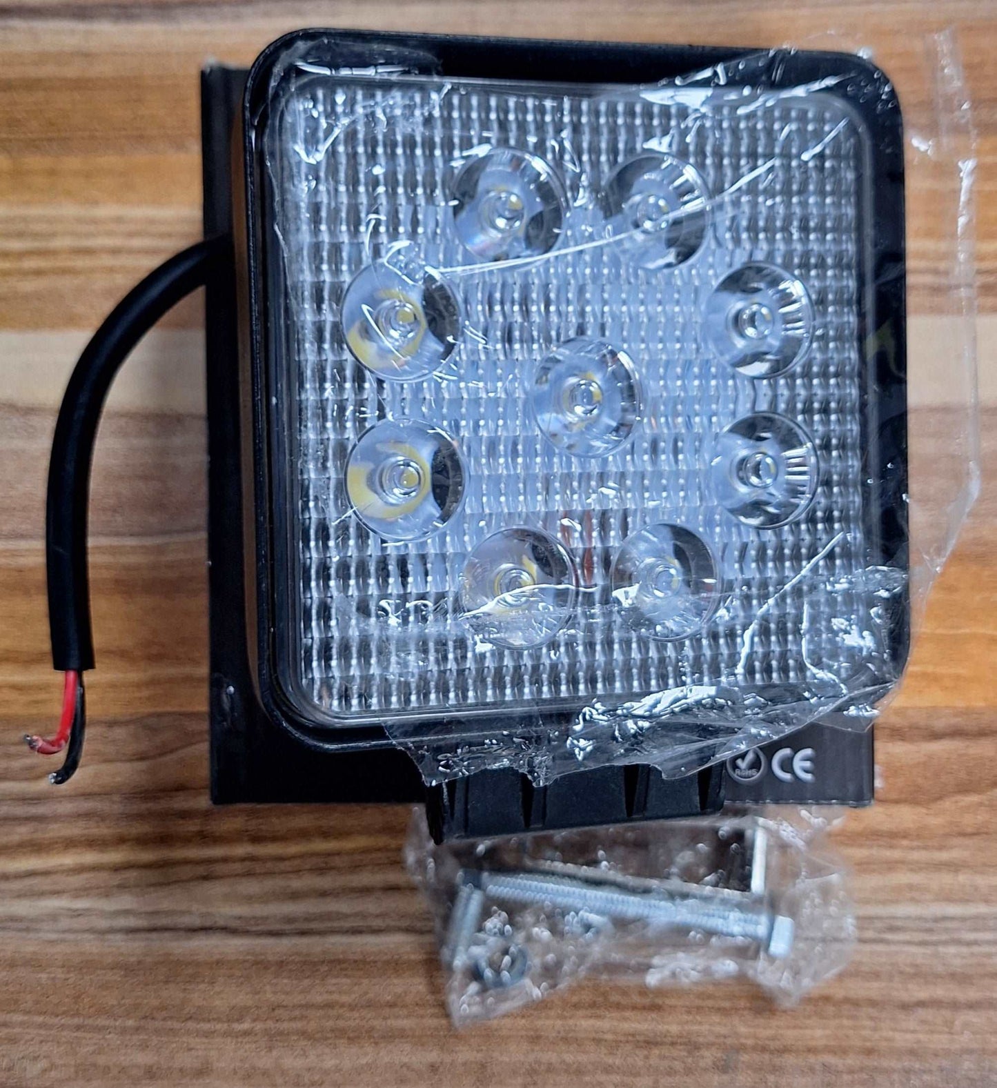 27w Square LED Spot Work Light For Vehicles