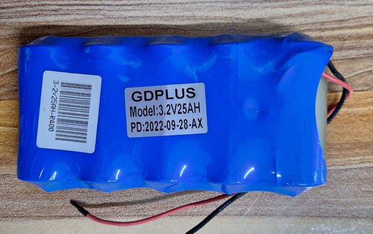 GDPLUS 3.2V 25AH LifePo4 With Built-in Bms