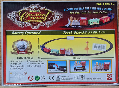 Battery Operated Train Track