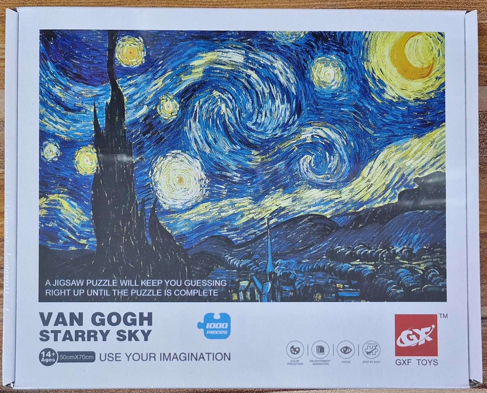 1000 Piece Van Gogh Starry Sky Jigsaw Puzzle – Little Tokyo SA