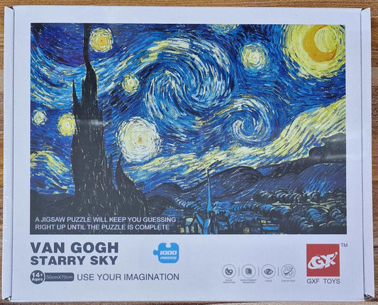 1000 Piece Van Gogh Starry Sky Jigsaw Puzzle