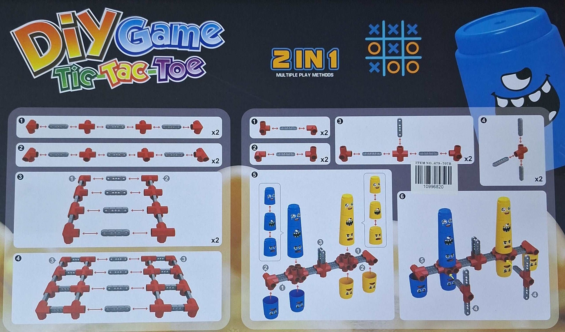 Diy Tic Tac Toe ( x and o's)