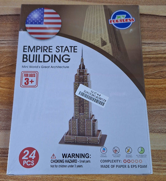 3D Empire State Building Mini Architecture - 24pc