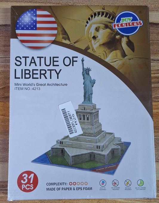 3D Statue Of Liberty Mini Architecture - 31pc