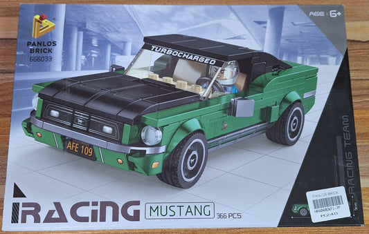 Panlos Bricks 366 pcs- DIY Ford Mustang