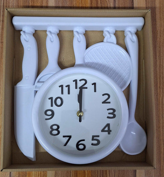 Cutlery Themed Wall Clock