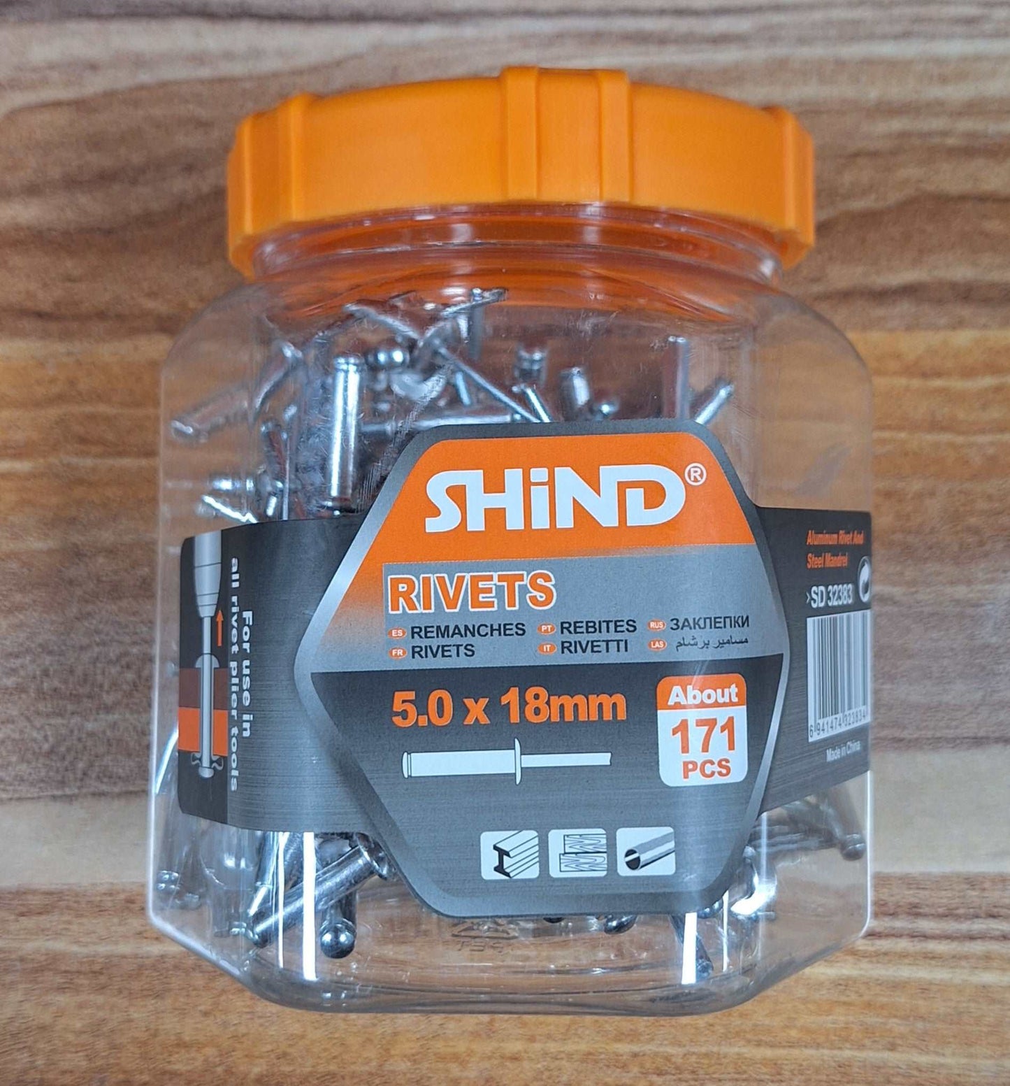 Shind Rivets 5.0x18mm