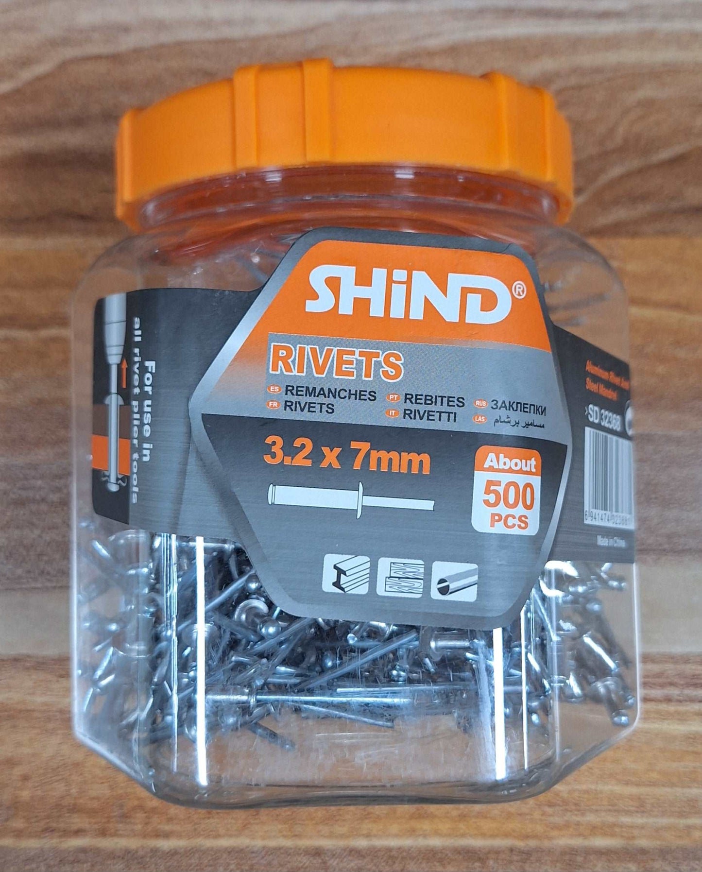 Shind Rivets 3.2x7mm