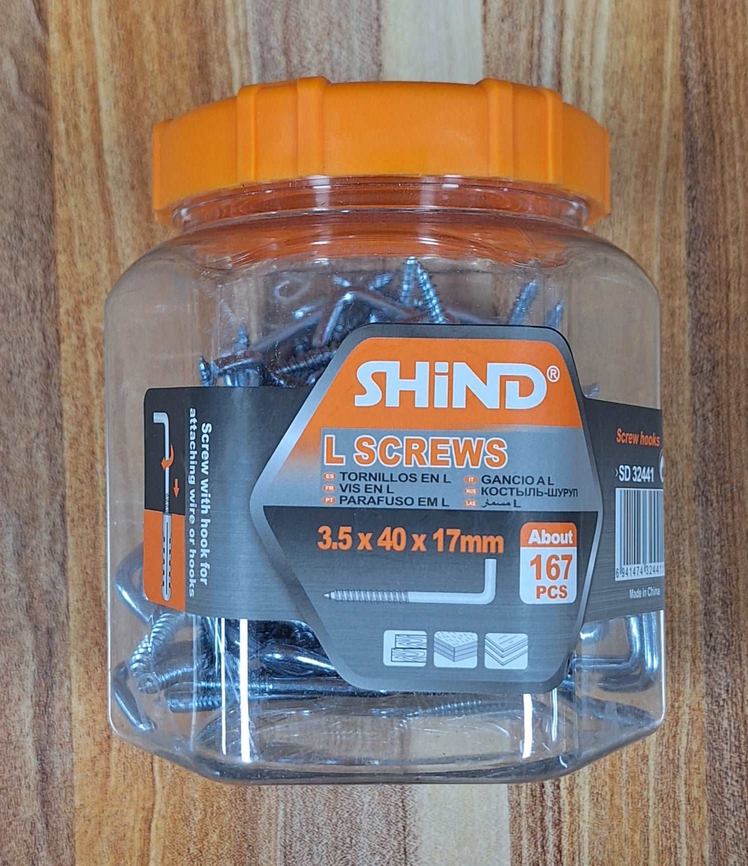 Shind L Screws (3.5x40x17mm)