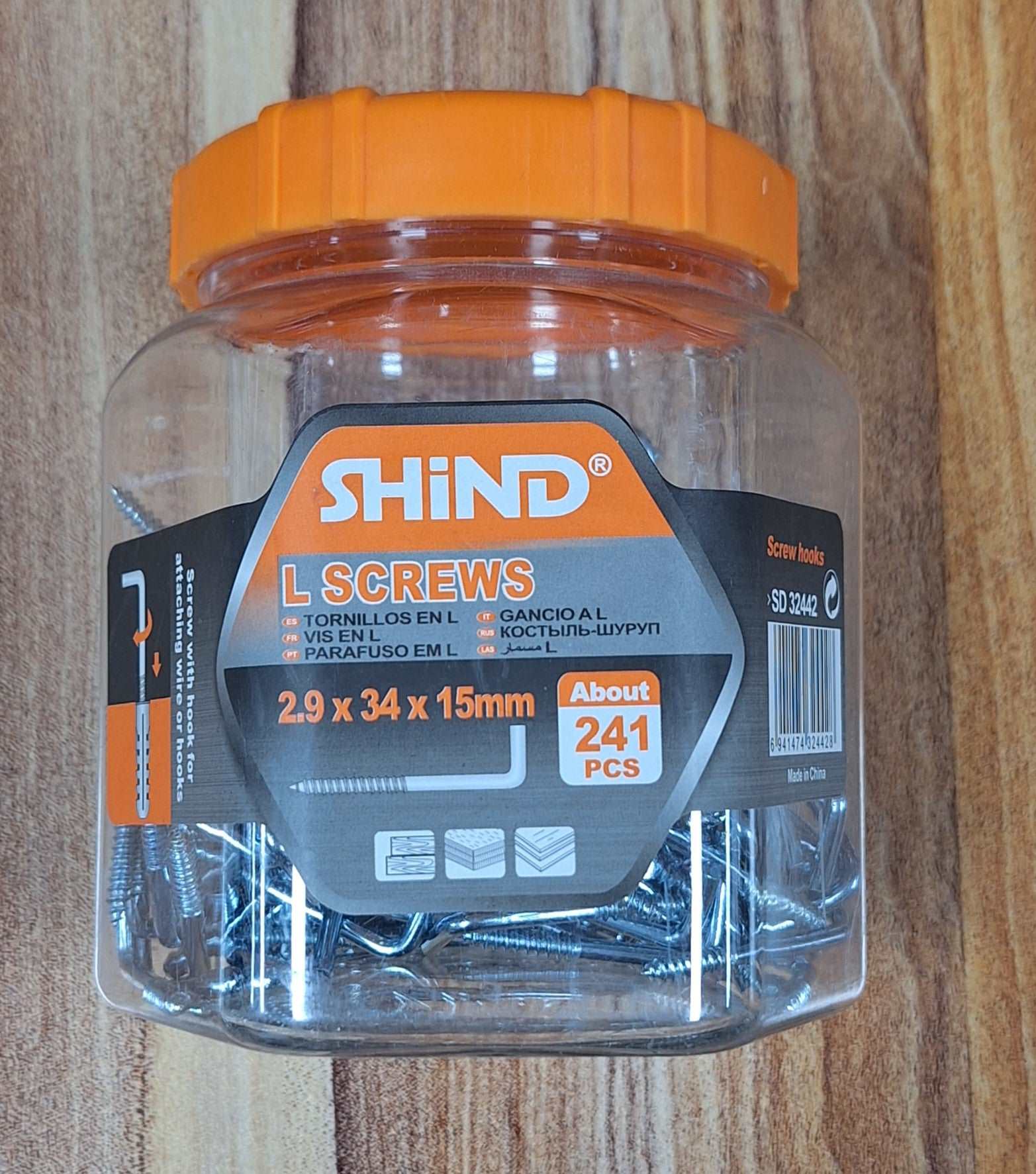 Shind L Screws (2.9x34x15mm)