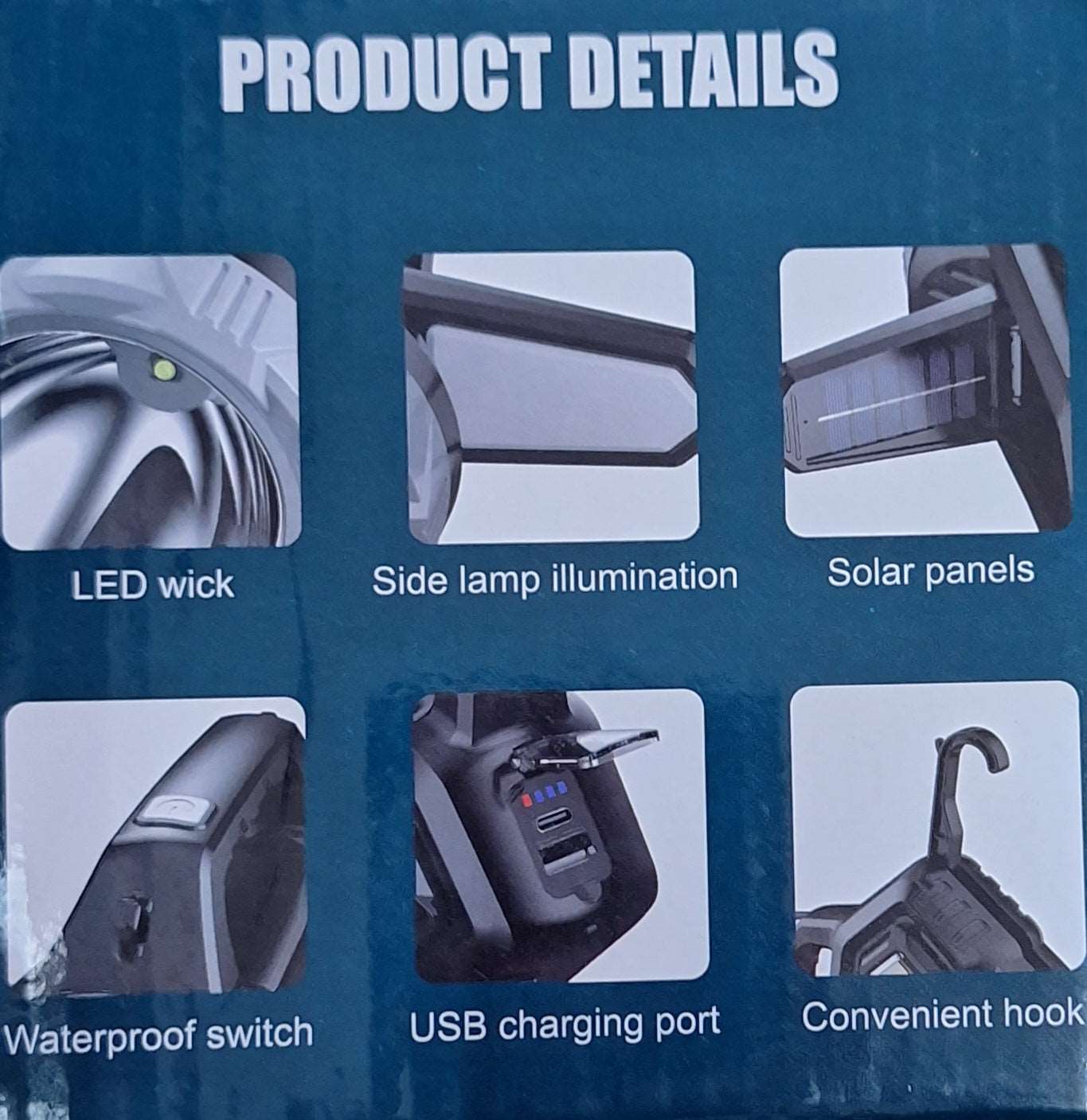 Multifunctional Outdoor Solar Portable Lamp