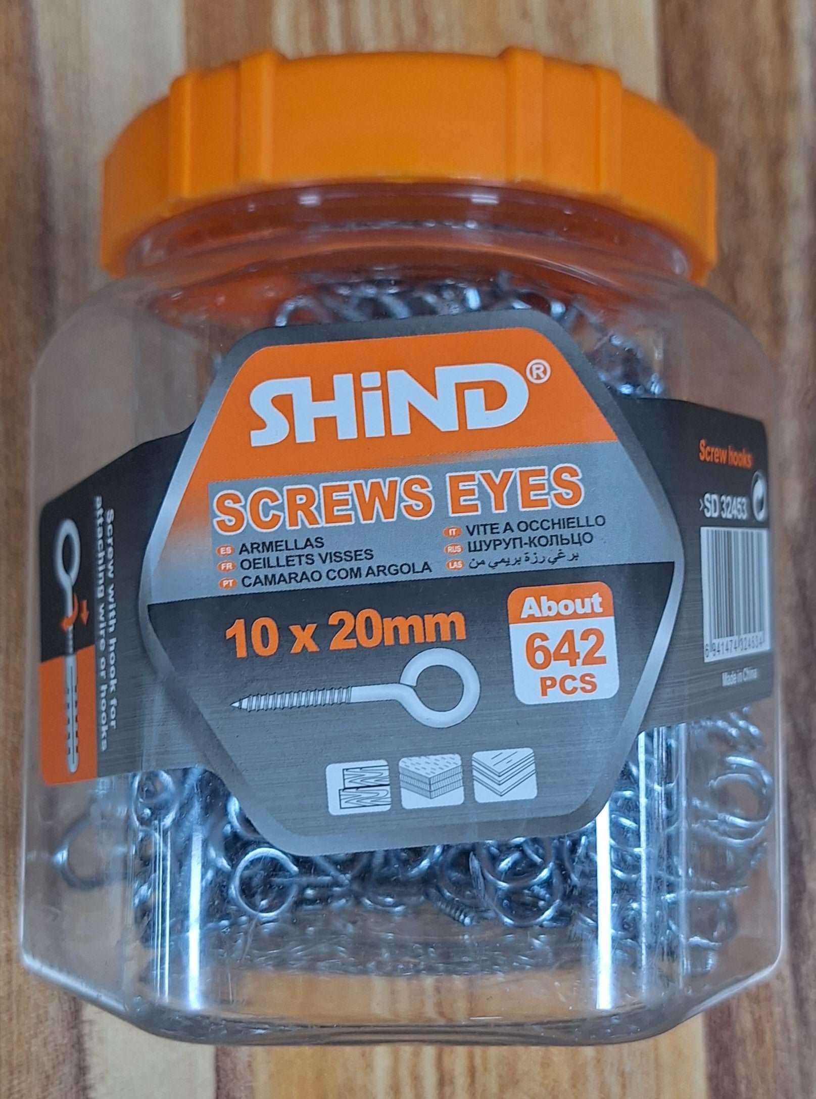 Shind Screw Eyes (10x20mm)