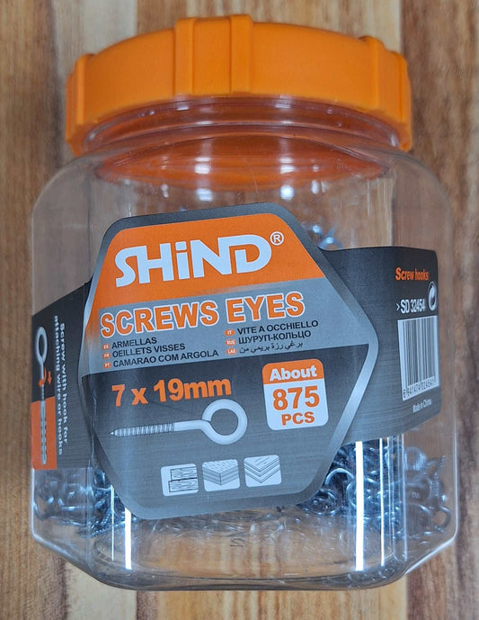 Shind Screw Eyes (7x19mm)